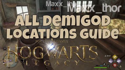 demigods in hogwarts|hogwarts legends demigods locations.